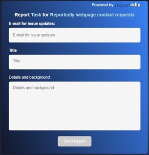 Hosted feedback form with Azure Boards integration